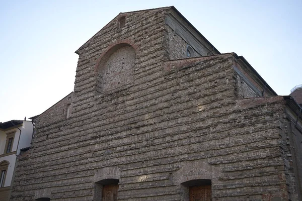 Florencja Włochy Lutego 2019 Widok Kościół San Lorenzo — Zdjęcie stockowe