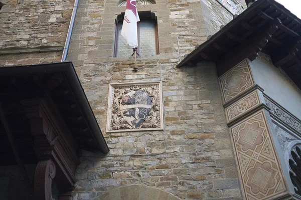 Florencia Italia Febrero 2019 Vista Societa Dantesca Italiana Palazzo Dell — Foto de Stock