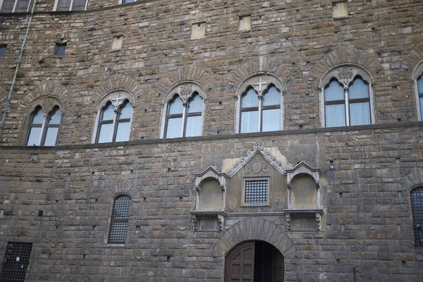 Florencja Włochy Lutego 2019 Widok Palazzo Vecchio — Zdjęcie stockowe