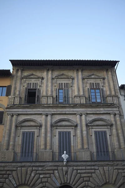 Florencia Italia Febrero 2019 Vista Del Palazzo Uguccioni — Foto de Stock