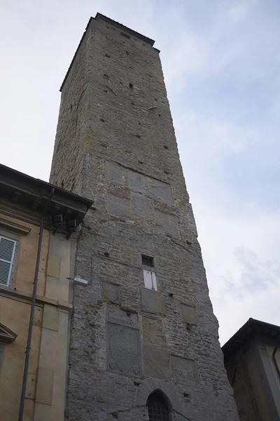 Citta Castello Італія Серпня 2018 Перегляд Торре Чівіка Torre Del — стокове фото