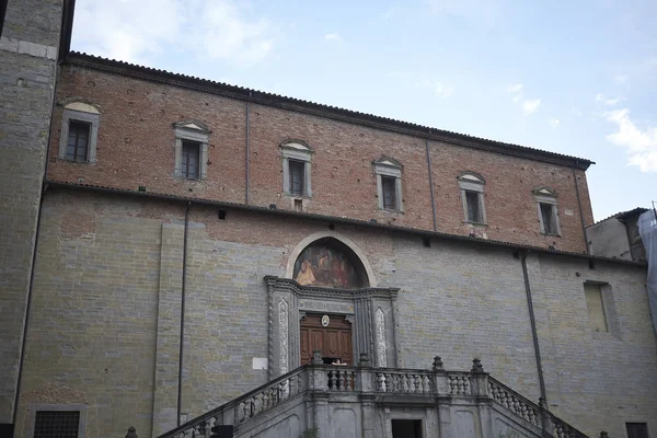 Citta Castello Italie Août 2018 Vue Basilique Citta Castello Cattedrale — Photo