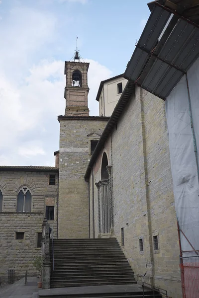 Citta Castello Italia Agosto 2018 Vista Basílica Citta Castello Cattedrale — Foto de Stock