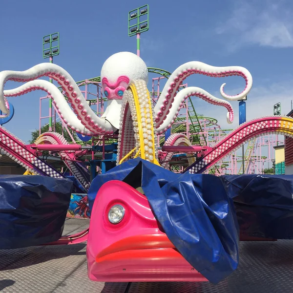 Milan Italy July 2017 Amusement Park — Stock Photo, Image