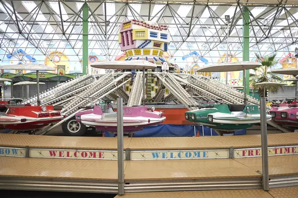 Milano, İtalya - 18 Temmuz 2017 : Lunapark