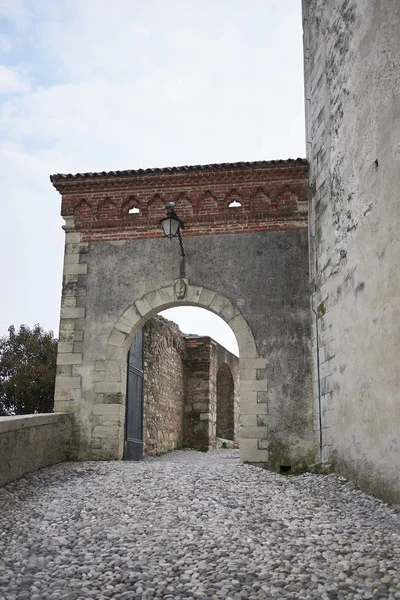 Asolo Itália Março 2018 Entrada Castelo Rainha Cornaro — Fotografia de Stock