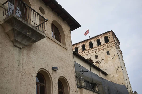 Asolo Itália Março 2018 Vista Castelo Rainha Cornaro — Fotografia de Stock