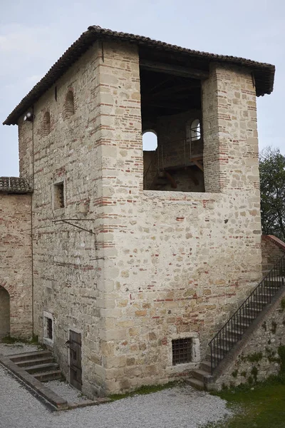Асоло Италия Марта 2018 Года Вид Замок Королевы Корнаро — стоковое фото