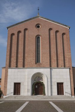 Postioma, İtalya - 26 Mart 2018 : San Giorgio Martire kilisesi