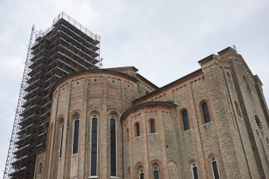 Treviso, İtalya - 29 Mayıs 2018: San Nicolo Tapınağı'nı görüntüle