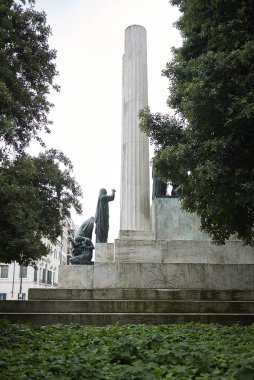 Treviso, İtalya - 29 Mayıs 2018: Monumento ai Caduti'nin Görünümü (Gloria)
