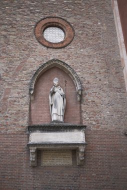 Vicenza, İtalya - 26 Mayıs 2018: Santa Maria Annunciata kilisesi