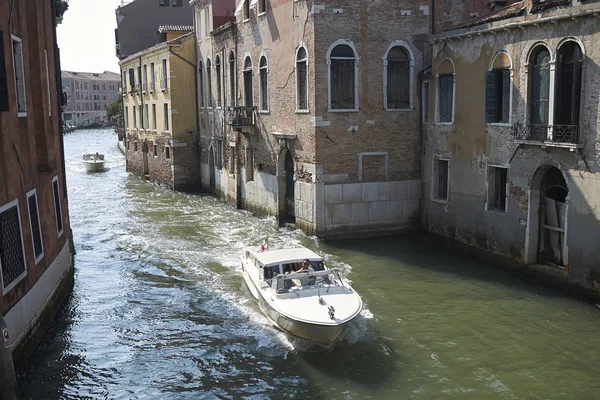 Venecia Italia Julio 2017 Motora Río Venecia — Foto de Stock