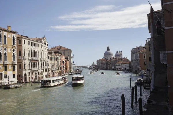 Venezia Italia Septiembre 2015 Vista Del Canal Grande Desde Puente — Foto de Stock