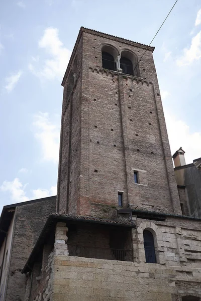 意大利维琴察 2018年5月26日 圣玛丽亚 安农西亚塔教堂 — 图库照片