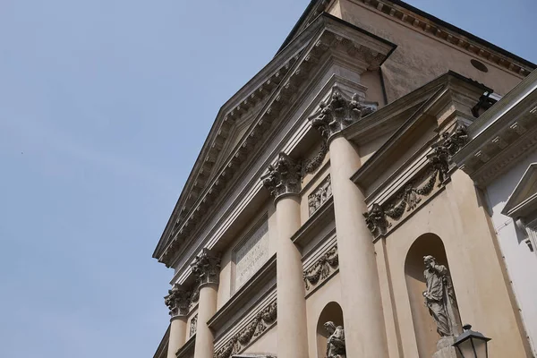 Vicenza, İtalya - 26 Mayıs 2018: San Marcello Kilisesi filippini kilisesi olarak da adlandırıldı