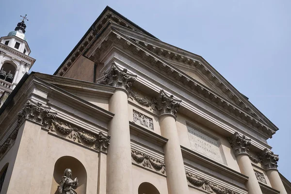 Vicenza, İtalya - 26 Mayıs 2018: San Marcello Kilisesi filippini kilisesi olarak da adlandırıldı