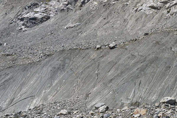 Morteratsch Zwitserland Juli 2020 Zicht Morteratsch Gletsjerpad — Stockfoto