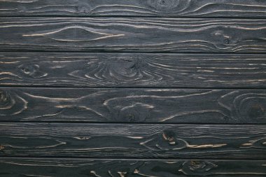 Dark wooden table planks background clipart