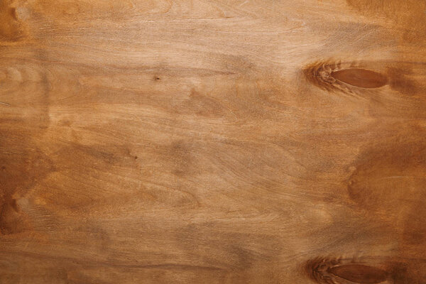 Empty smooth wooden surface background
