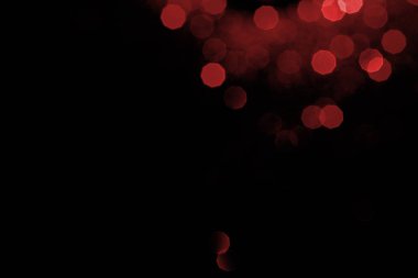 abstract dark background with red bokeh   clipart