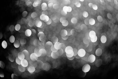 abstract sparking background with blurred silver glowing decor clipart