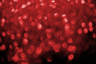 abstract shiny red bokeh background clipart