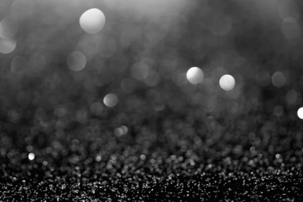 Abstract Background Shiny Silver Glitter Bokeh — Stock Photo, Image