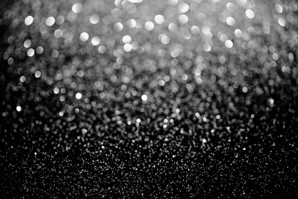 Silver Sparking Blurred Glitter Texture Holiday Background — Stock Photo, Image
