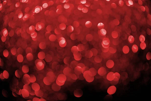 Fondo Bokeh Rojo Brillante Abstracto — Foto de Stock