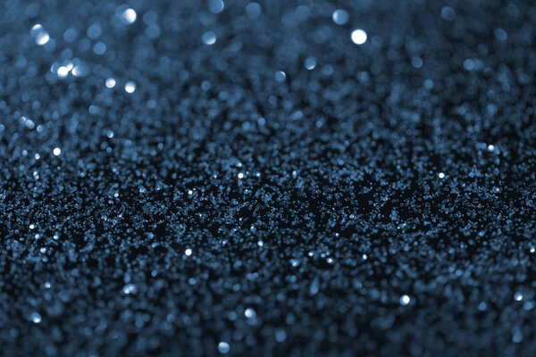 abstract dark blue glitter texture
