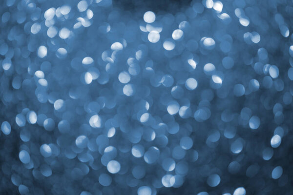 abstract blurred blue glitter texture