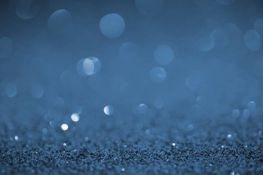 arka plan mavi glitter ve bokeh