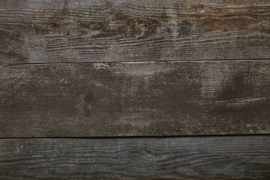 rustik ahşap arka plan yatay plakalar ile üstten görünüm 