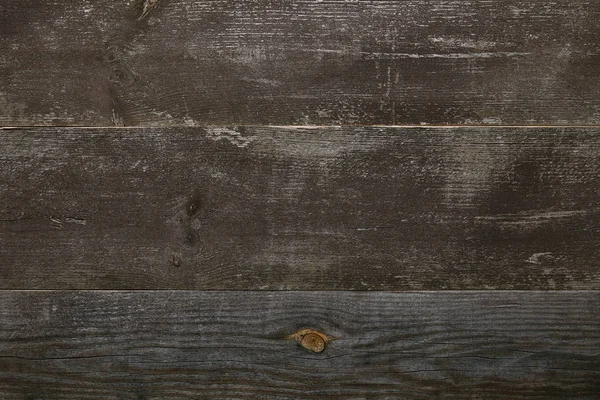 Top View Old Wooden Background Horizontal Planks — Stock Photo, Image