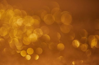 Altın ışıltılı bokeh Noel arka plan