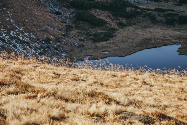 Prachtig Nesamovyte Meer Karpaten Oekraïne — Gratis stockfoto