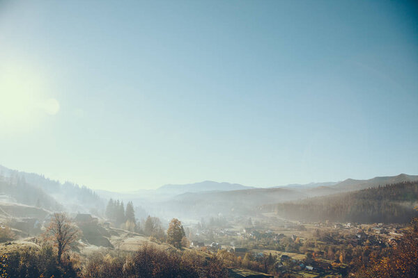 красивые Карпаты и Ворохта, Украина
