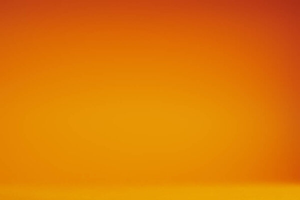 full frame view of empty bright orange abstract background