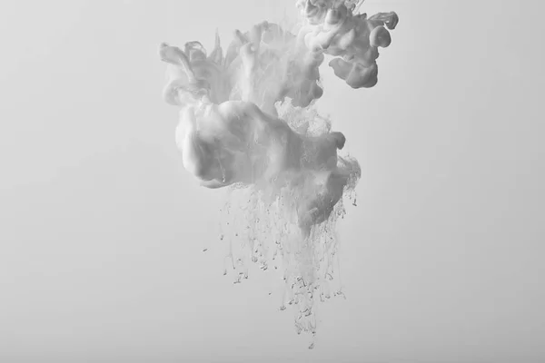 Abstracte Achtergrond Met Witte Splash Gouache Verf — Stockfoto