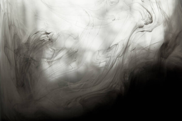abstract smoky background with paint swirls