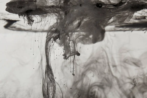 Абстрактный Фон Брызгами Черной Краски — стоковое фото