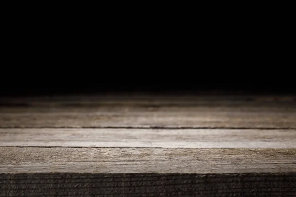 ブラックにグレーのストライプ木製の背景 — ストック写真