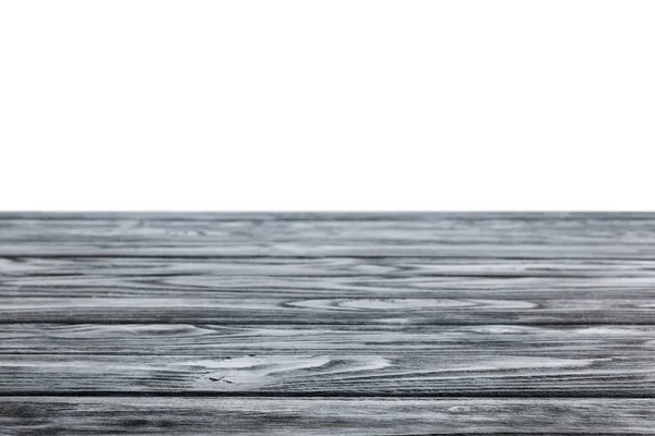 Dark Grey Striped Wooden Textured Background White — Stock Photo, Image
