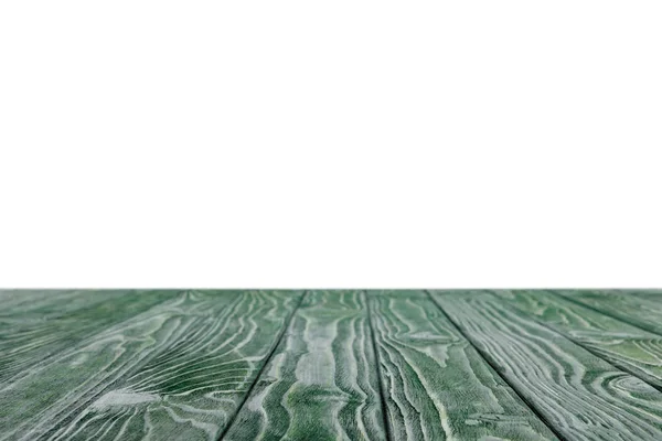 Ciemny Zielony Pasiasty Drewniane Tła Biały — Zdjęcie stockowe