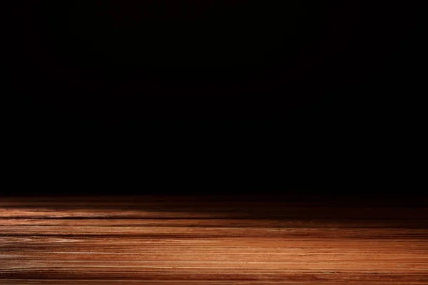 黒にオレンジのストライプ木製材料 — ストック写真