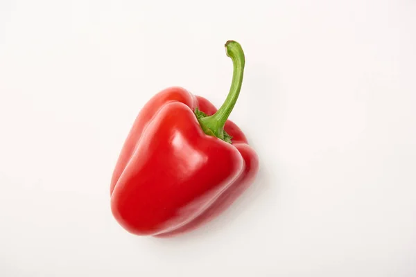 Studio Shot Fresh Bell Pepper White Background — Stock Photo, Image