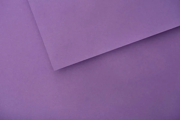 Vista Superior Hojas Papel Violeta Con Espacio Copia — Foto de Stock