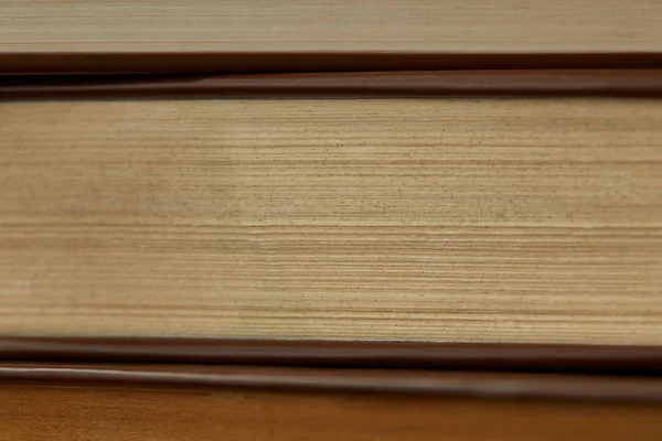 Close Weergave Van Oude Boeken Met Gele Pagina — Stockfoto