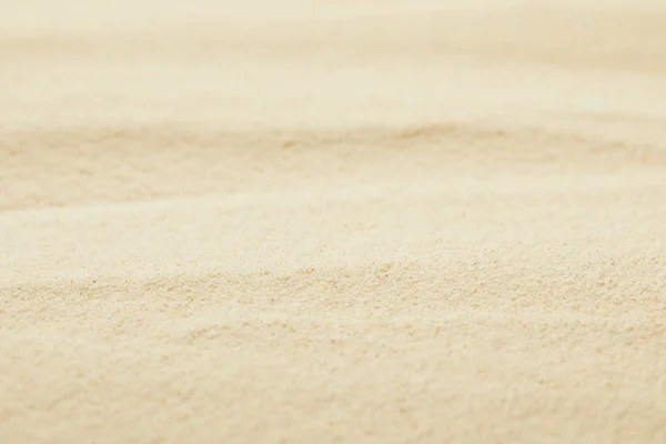 夏季海滩上金色沙质表面的选择性聚焦 — 图库照片